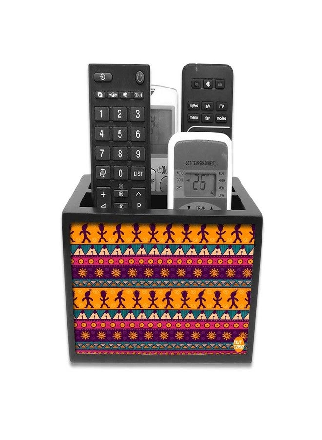 Nutcase Designer Wooden Remote Control Holder Stand Organizer for TV/AC Remote - Classic Designer - Image 1