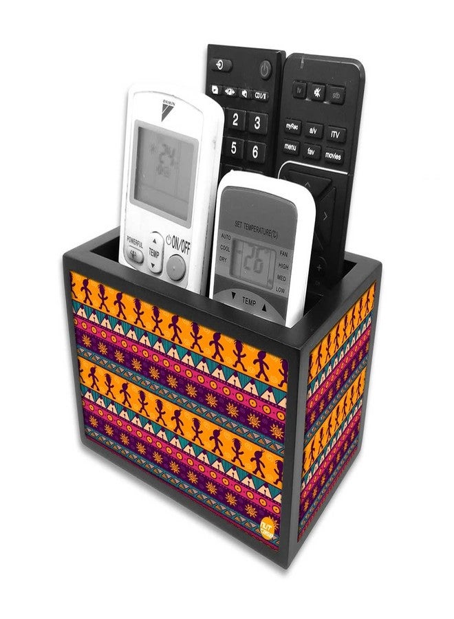 Nutcase Designer Wooden Remote Control Holder Stand Organizer for TV/AC Remote - Classic Designer - Image 2