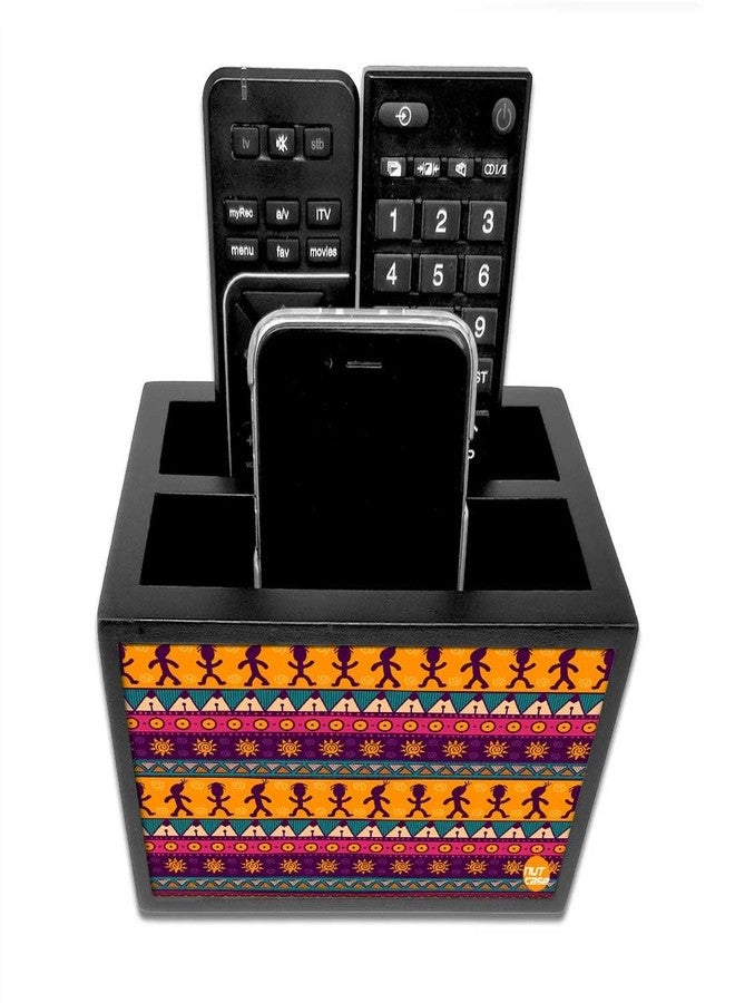 Nutcase Designer Wooden Remote Control Holder Stand Organizer for TV/AC Remote - Classic Designer - Image 3