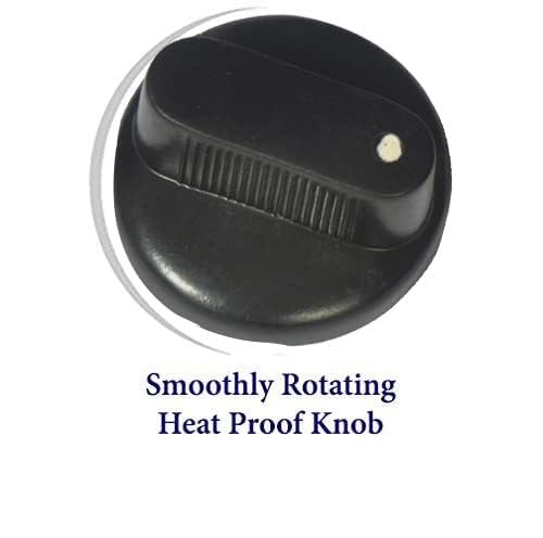 SHIVA ENTERPRISES Gas Stove Button Knob for Kitchen Manual Gas Stove Knob for Butterfly Usha Surya Sun Flame Super Flame Color_Black Piece Set for Kitchen  - Image 4