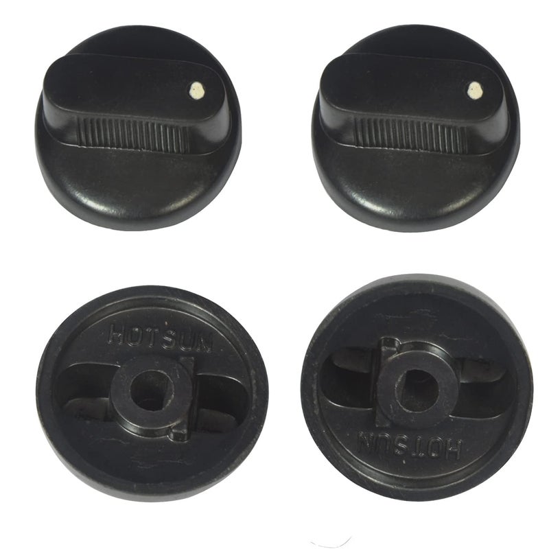 SHIVA ENTERPRISES Gas Stove Button Knob for Kitchen Manual Gas Stove Knob for Butterfly Usha Surya Sun Flame Super Flame Color_Black Piece Set for Kitchen  - Image 3