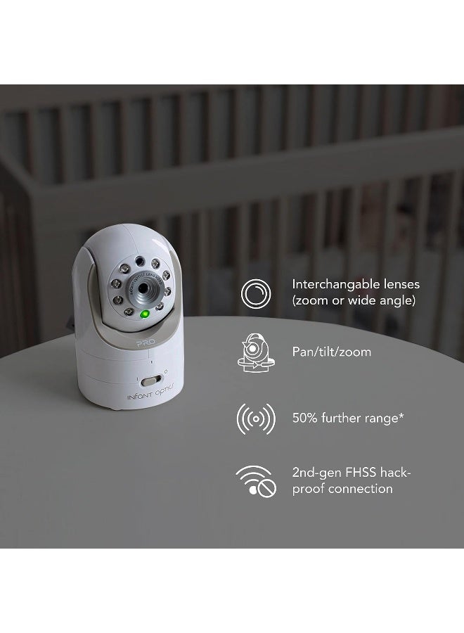 Infant Optics DXR-8 PRO Add-on Camera (Not Compatible with DXR-8), White - Image 5