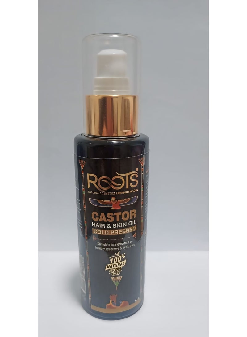 Roots Castor Natural Oil 125 ml - Image 1