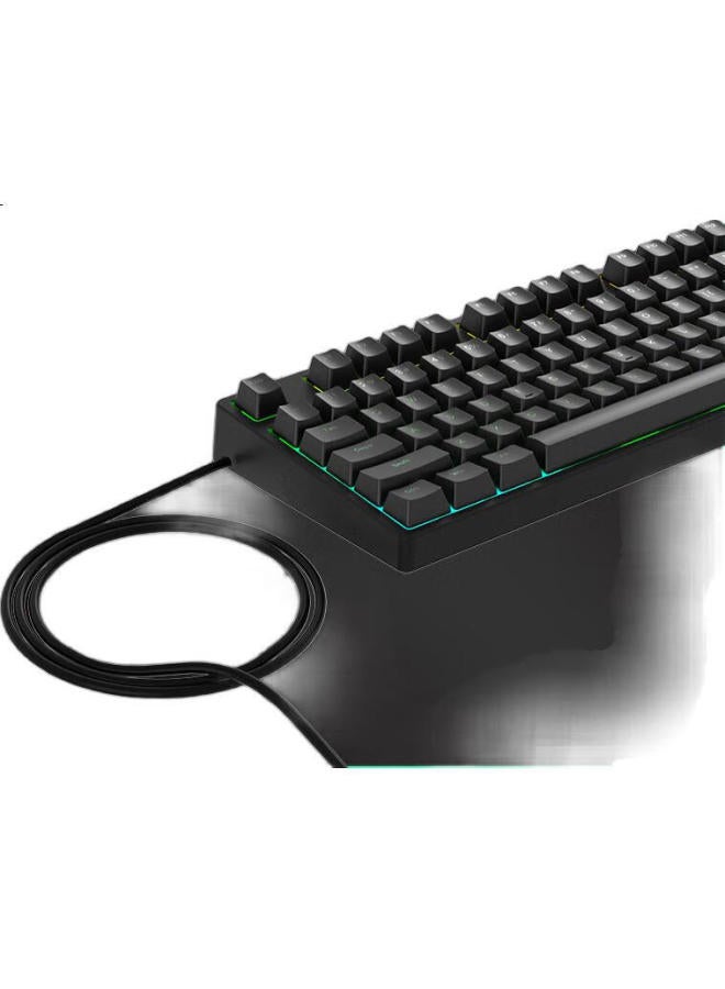 Ikbc Mechanical Keyboard Gaming Wired Cherry Mx F210 Black Red Switch Full Anti-Ghosting 108-Key Rgb Backlit - Image 3