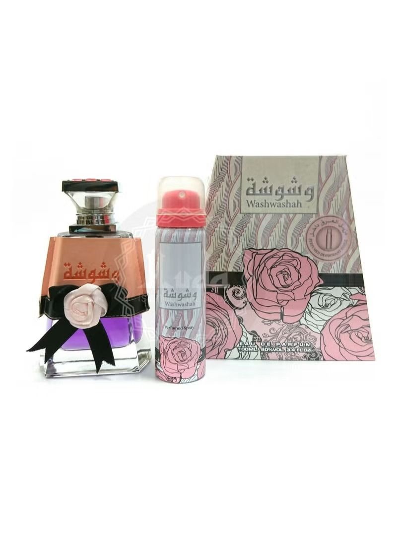 Lattafa Ladies Washwashah Gift Set Fragrances