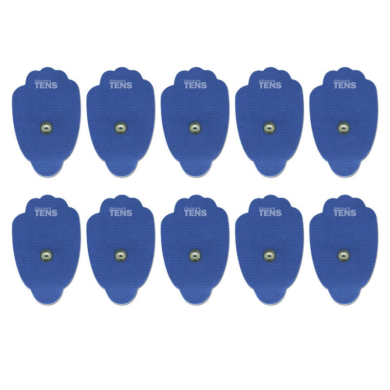 Discount TENS - HiDow Compatible Replacement Pads â€“ 10 Premium XL 2"x4" Self-Adhesive Snap Electrodes (5 Pairs) for TENS & Muscle Stim Devices with 3.5" Snap Connector