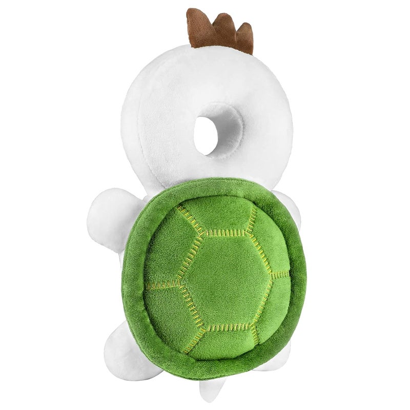 Mounting UP Baby Head Protector Backpack with Adjustable Straps Safety Pad Wear for Infant Toddler Walking & Crawling Essentials Fall Back Head Protection, Turtle - Image 1
