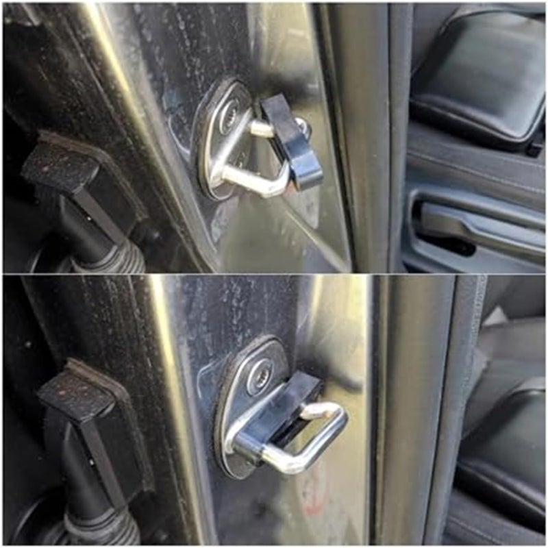 QASULER Car Door Shock Absorber Dampers (4 Pcs) - Image 2