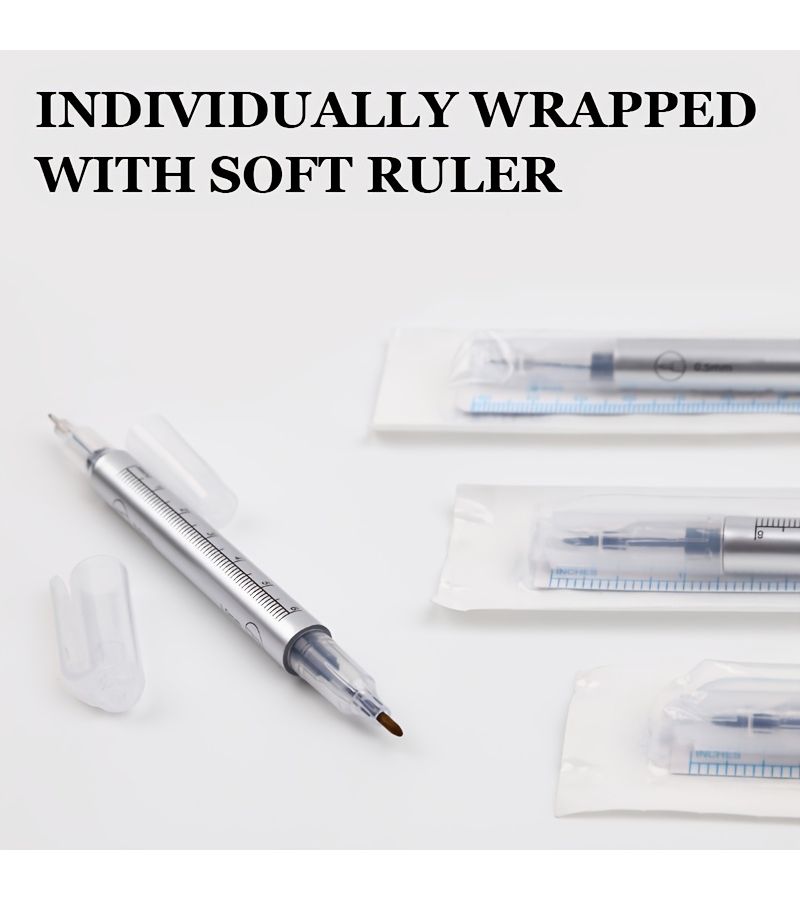 Dual Head Marker Pen For Positioning Drawing Composition 5 Pieces Individually Packaged - Image 4