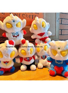 Generic Japanese Style Cute Ultraman Zeta Doll Ultraman Salted Egg Superman Plush Toy Game City Claw Machine-Specifications:8inch Ultraman 9 Styles [20cm]-Color:18 Pieces Per Pack [please Take Photos In Multiples Of 18]  - Image 3