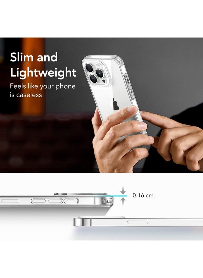 اي اس ار جراب ESR لهاتف iPhone 14 Pro، حماية من الصدمات والسقوط، سلسلة Project Zero، TPU، مقاوم للاصفرار، رفيع ورفيع، غطاء خلفي شفاف، شفاف  - Image 3