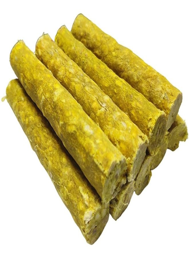Petlicious & More 1 Kg Chicken Flavor Kebab Roll Snacks for Puppy & Dogs - Image 1