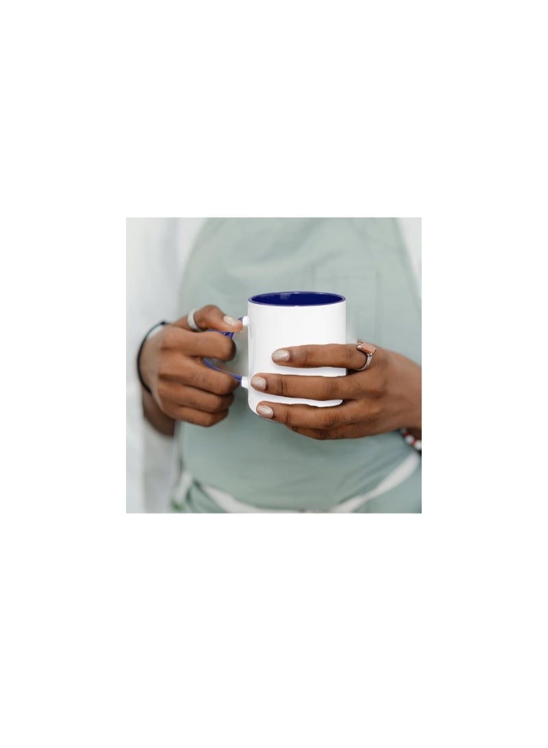 Kalon Heart Handle Drack Blue Sublimation Mug pack of 36pcs White Mug with Red Heart Handle For Valentine's Day gift coffee cup - Image 4