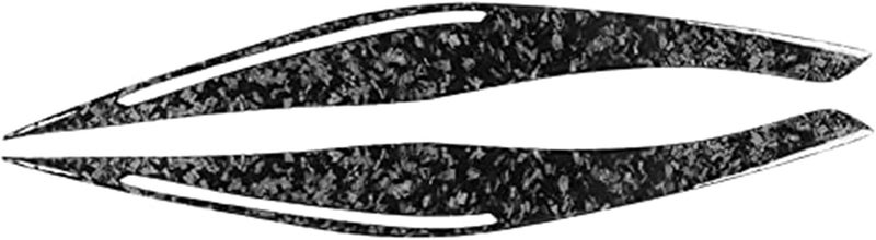 QASULER Carbon Fiber Headlight Eyelid Trim for BMW 3 Series E90/E91 - Image 3