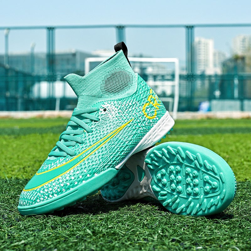 Boys' New Children'S Youth Spiked Soccer Shoes Student Soccer Shoes Competition Training Shoes - Image 2