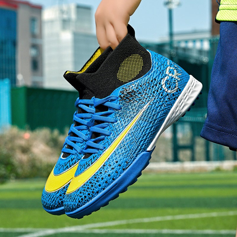 Boys' New Children'S Youth Spiked Soccer Shoes Student Soccer Shoes Competition Training Shoes - Image 3