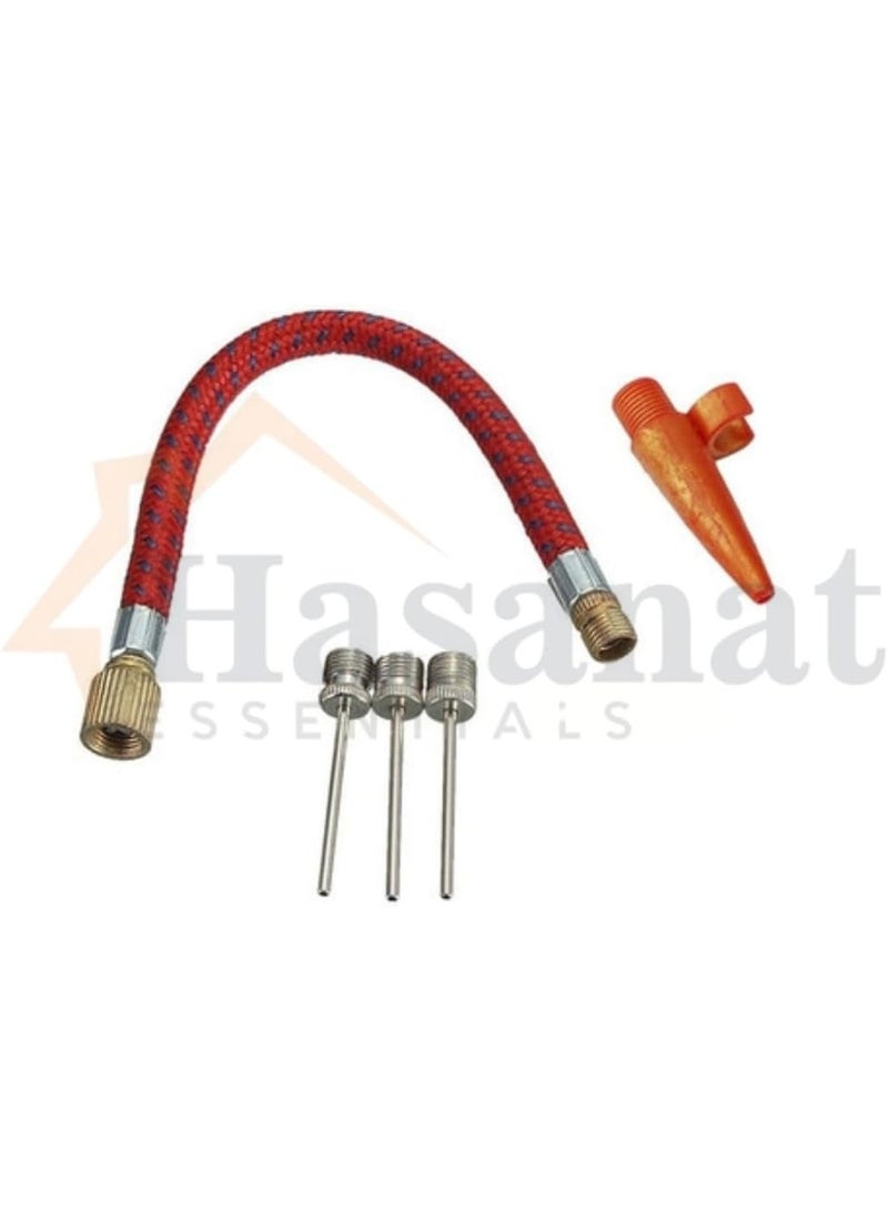 Hasanat Essentials Ball Air Pump Needle Pin & Nozzle Set – Universal Inflator Adapters for Basketball, Football, Volleyball, Soccer, Rugby & Inflatables | Sports Pump Maintenance Kit - Image 3