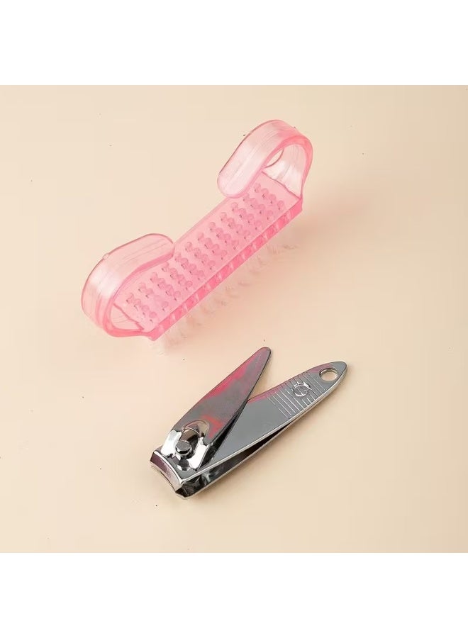 Rozino 9 Pcs Professional Nail Buffer Starter Manicure Tool Kit with Files & Blocks - Image 2