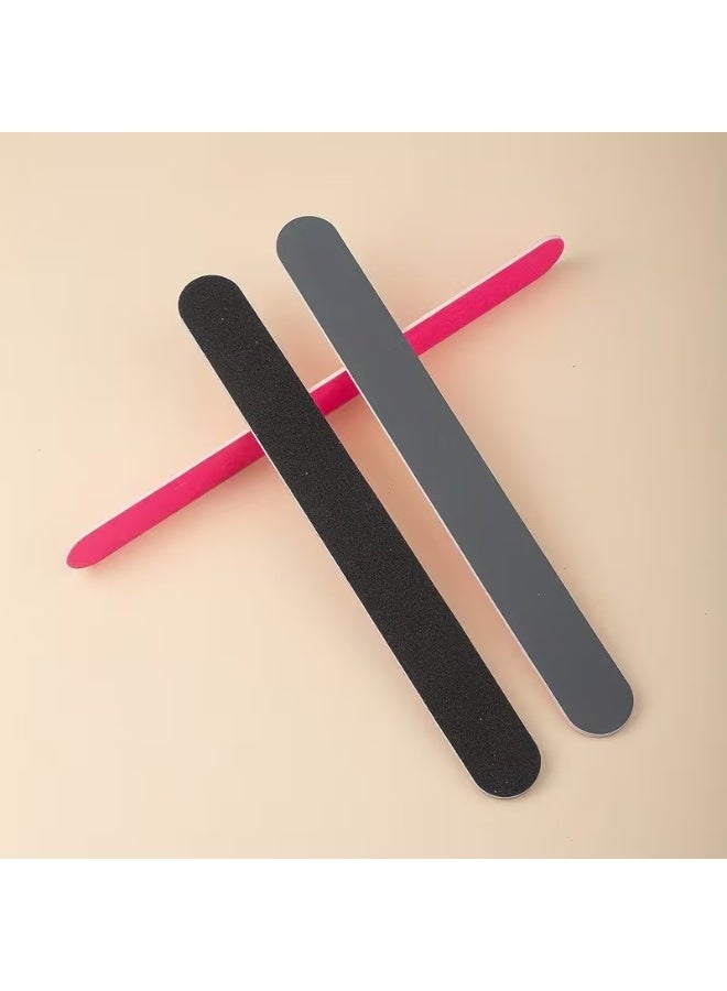 Rozino 9 Pcs Professional Nail Buffer Starter Manicure Tool Kit with Files & Blocks - Image 4