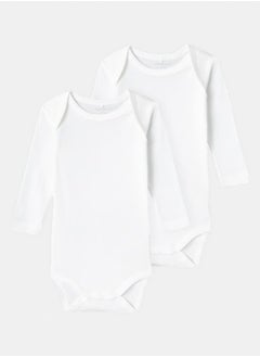 NAME IT name it Baby Unisex Bodysuit 2 Pack Longsleeve  - Image 1