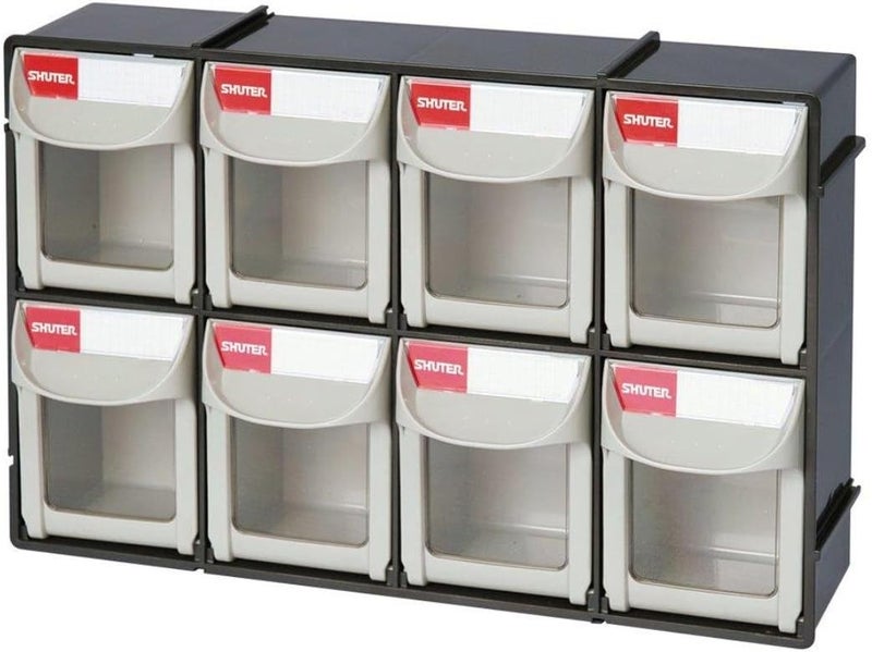 SHUTER صناديق شتر 1010017 قابلة للطي 8 قسم