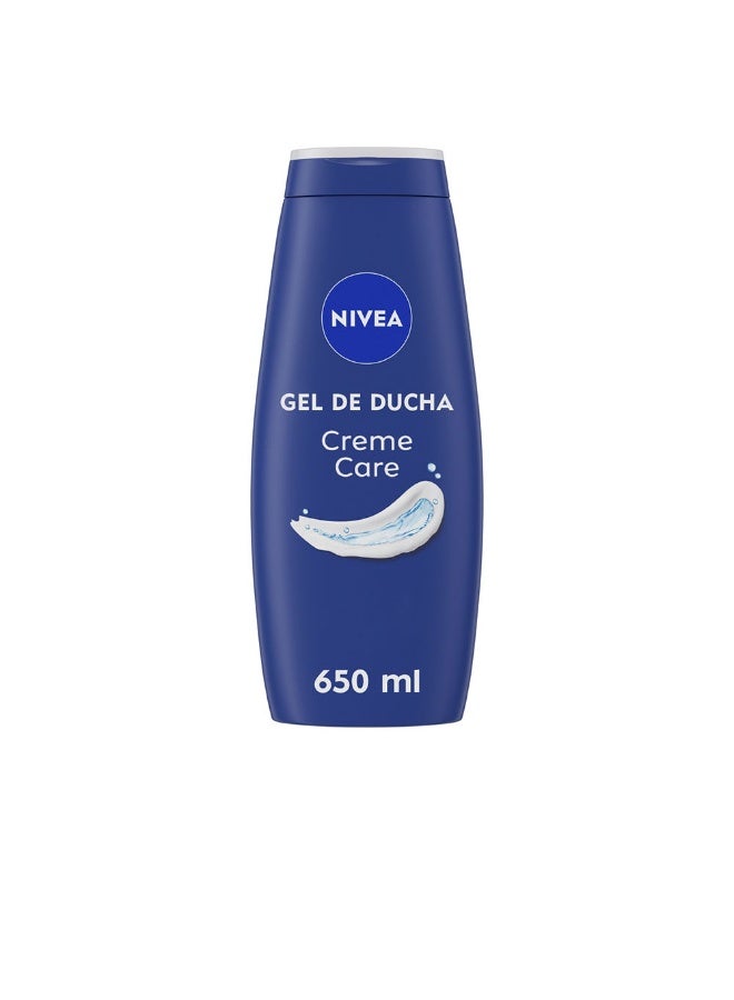 Nivea Creme Care Gel Shower Cream 650ml - Image 1