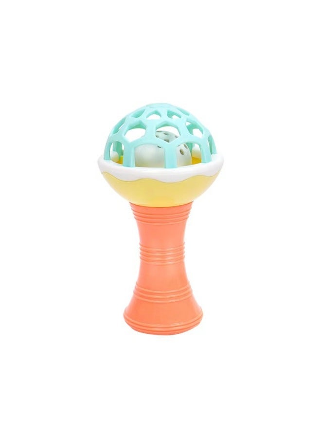 Newborn Baby Children Rattling Ball Barbell Stick Toy Puzzle Early Education Grasp Training Tooth Glue Can Bite 0-1 Children - Image 1