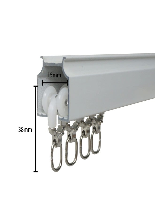 Bikykose Track Rollers（20pcs）,Window Shower Curtain Tracks Accessories-Special Accessories for Ceiling Curtain Track - Image 2