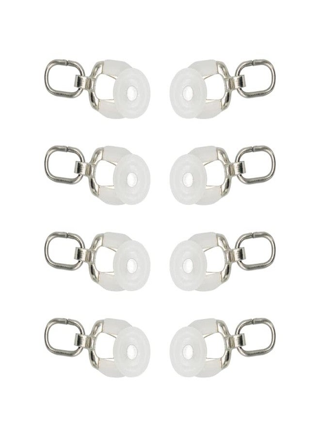 Bikykose Track Rollers（20pcs）,Window Shower Curtain Tracks Accessories-Special Accessories for Ceiling Curtain Track - Image 1