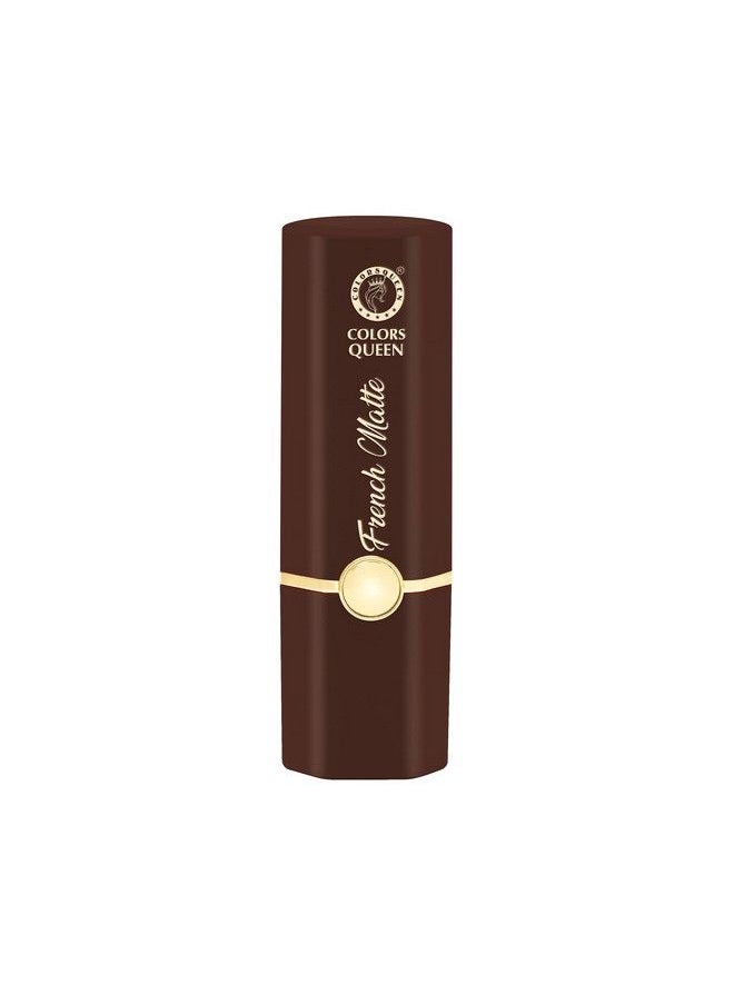 French Matte Waterproof Lipstick ; Enriched With Moisture Single Stroke Application ; Non Sticky & Non Drying Creamy Matte Lipstick For Women (Coffee Brown 3G) - pzsku/ZC22C5812E51389F7CEF2Z/45/_/1690019774/59f2537e-cd81-4de5-b9d9-9c8be24a6b7c