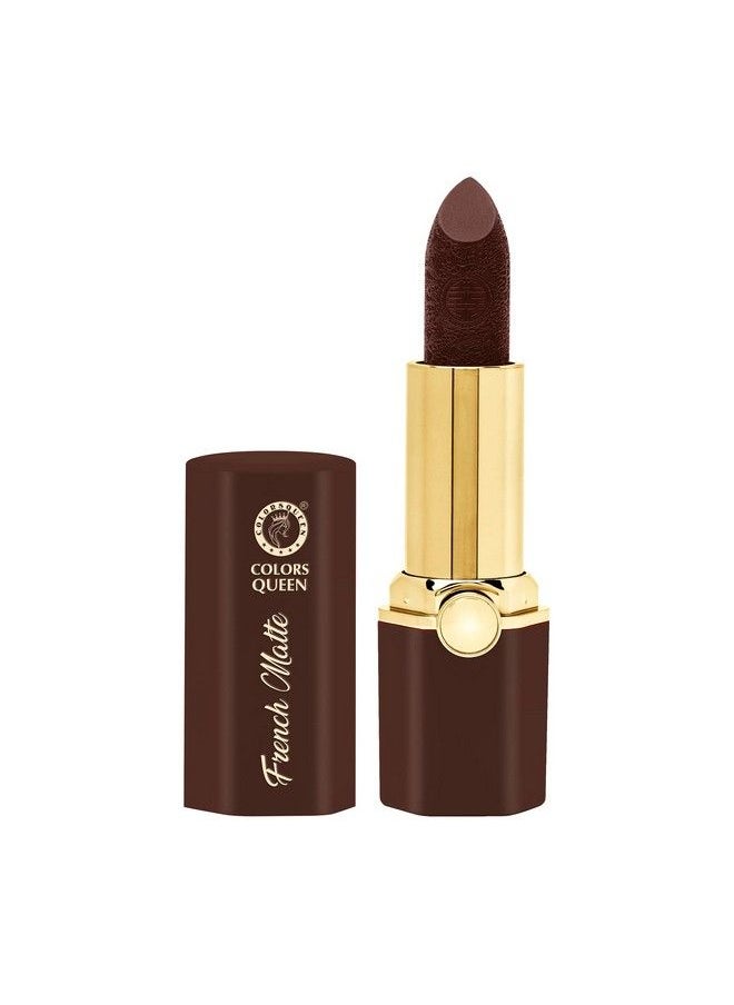 French Matte Waterproof Lipstick ; Enriched With Moisture Single Stroke Application ; Non Sticky & Non Drying Creamy Matte Lipstick For Women (Coffee Brown 3G) - pzsku/ZC22C5812E51389F7CEF2Z/45/_/1690019776/d41f674d-9d2c-410c-998d-88d73a3f0bc8