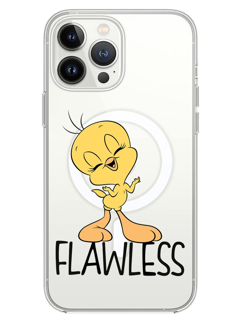 Theodor Magnetic Case for iPhone 13 Pro Max 6.7-inch Compatible with MagSafe Wireless Charging, Shockproof Phone Bumper Cover Flawless - Image 1