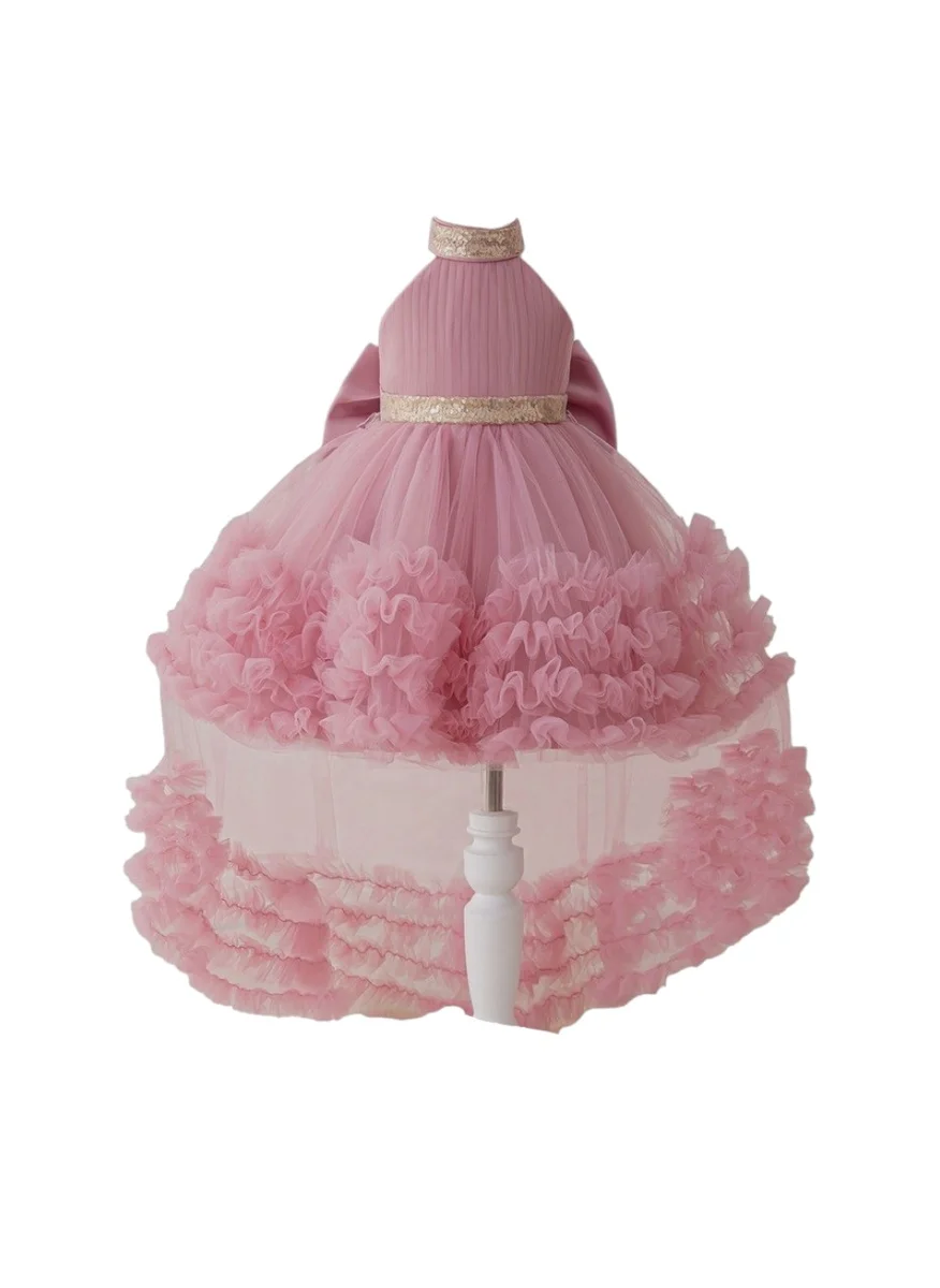 دىدانيالا D' Daniela - Little Swan Dress Dark Pink-