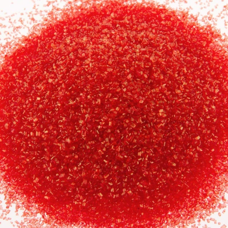 Ohhsome Sugar Sand Gravel Red Colour Natural Pebbles Milky StoneGravelsStoneBeads for Aquarium Table Vase Fountain 2Kg - Image 1