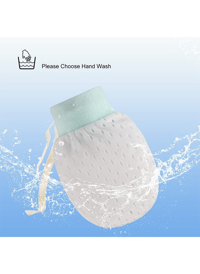 Depend 3 Pairs Elasticity Adjustable Breathable Meshes Baby Anti Scratch Mittens For Newborn Boys Girls, 0 - 18 Months  - Image 4