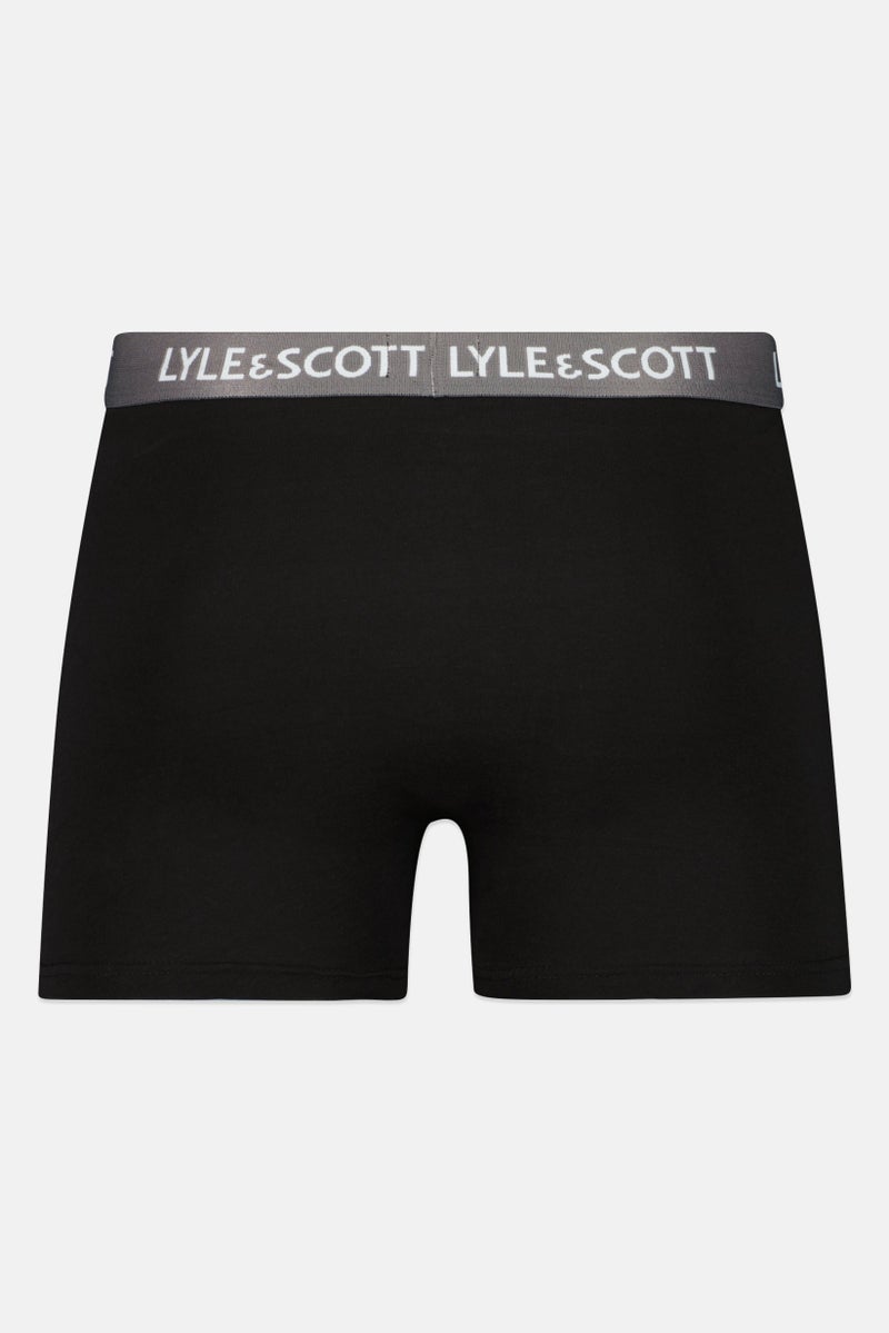 Lyle & Scott Men 3 Pcs Brand Logo Trunk, Multicolor  - Image 3
