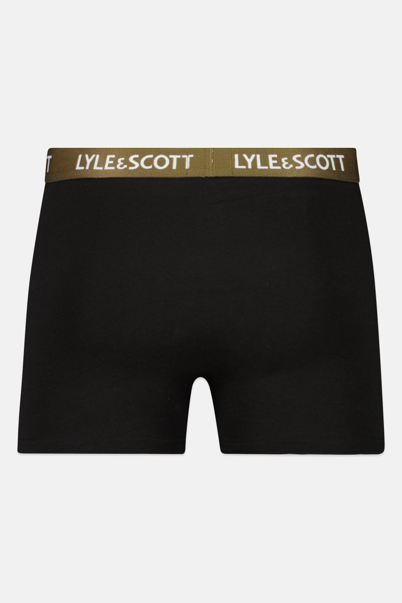 Lyle & Scott Men 3 Pcs Brand Logo Trunk, Multicolor  - Image 4