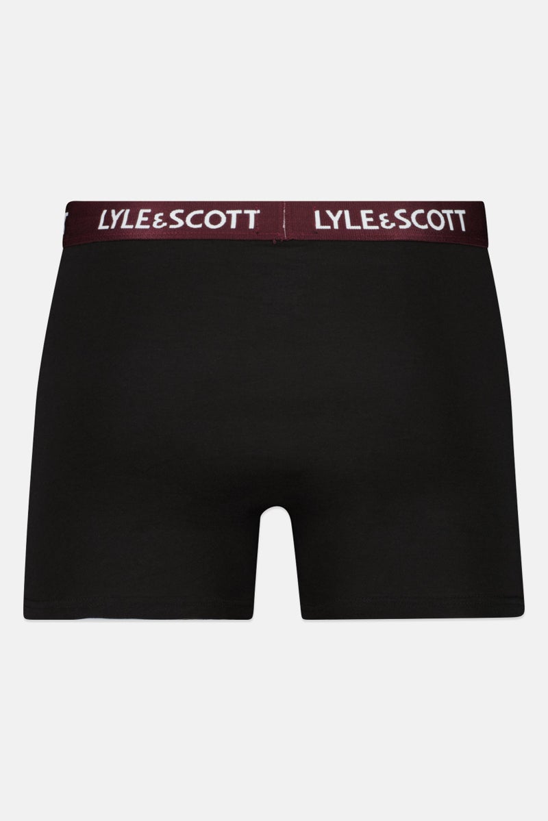 Lyle & Scott Men 3 Pcs Brand Logo Trunk, Multicolor  - Image 2