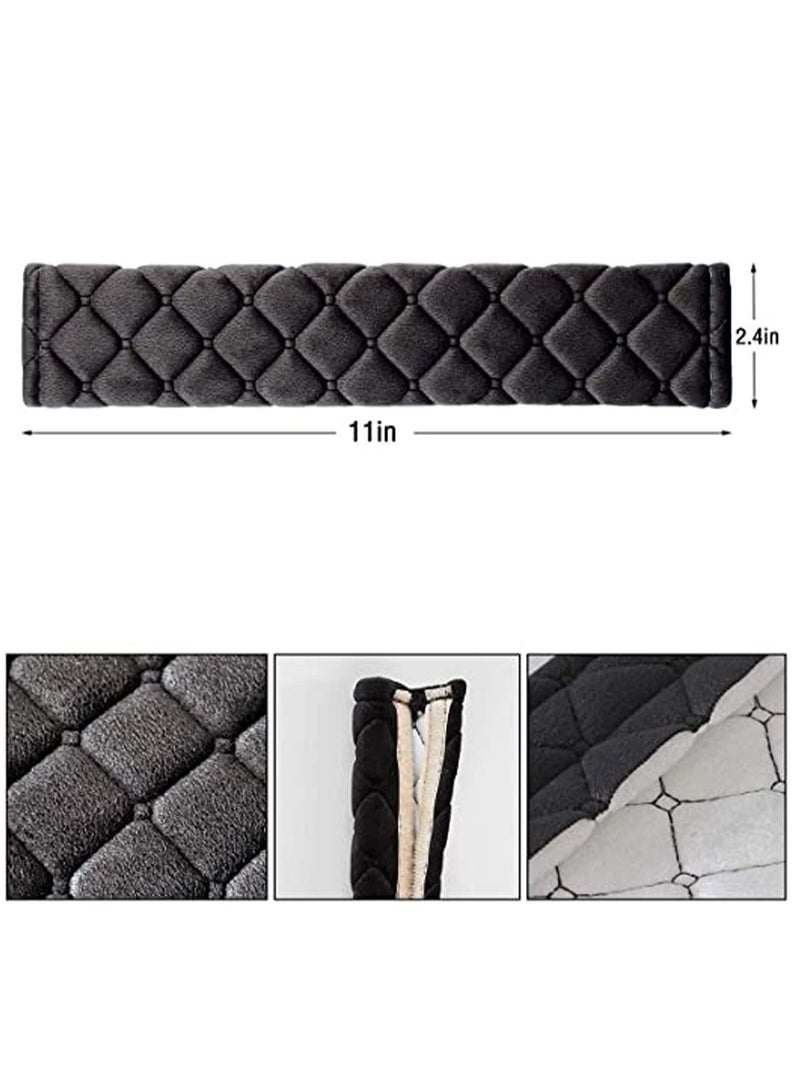 KASTWAVE Car Seat Belt Comfort Harness Pad 2 Pack, Car SeatBelt Pads Cover Safety Belt Strap Shoulder Pad for Adults and Children - Image 2