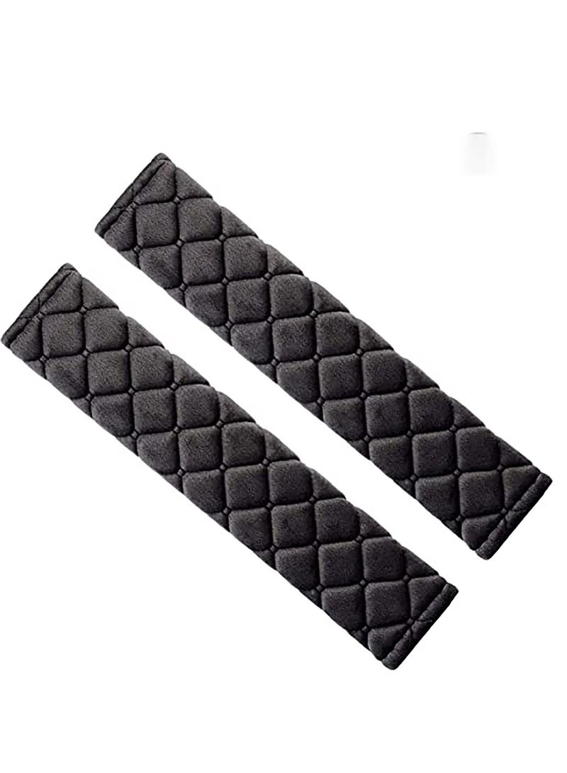 KASTWAVE Car Seat Belt Comfort Harness Pad 2 Pack, Car SeatBelt Pads Cover Safety Belt Strap Shoulder Pad for Adults and Children - Image 1