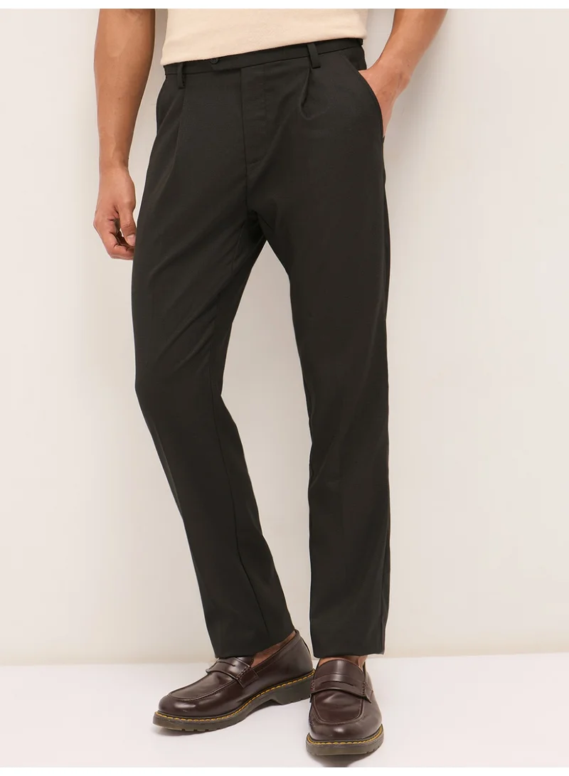 THE BEAR HOUSE Men’s formal trouser for everyday wear, smart, stylish and comfortable bottom wear for office, business meetings and formal occasions, perfect choice to elevate your professional look
