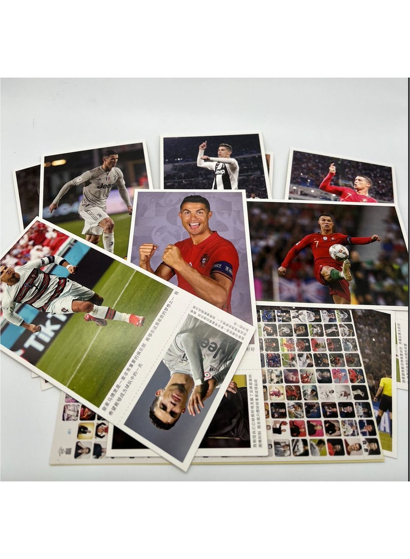 Generic Cristiano Ronaldo Lomo Cards Set And Stickers Set For Fans  - Image 3