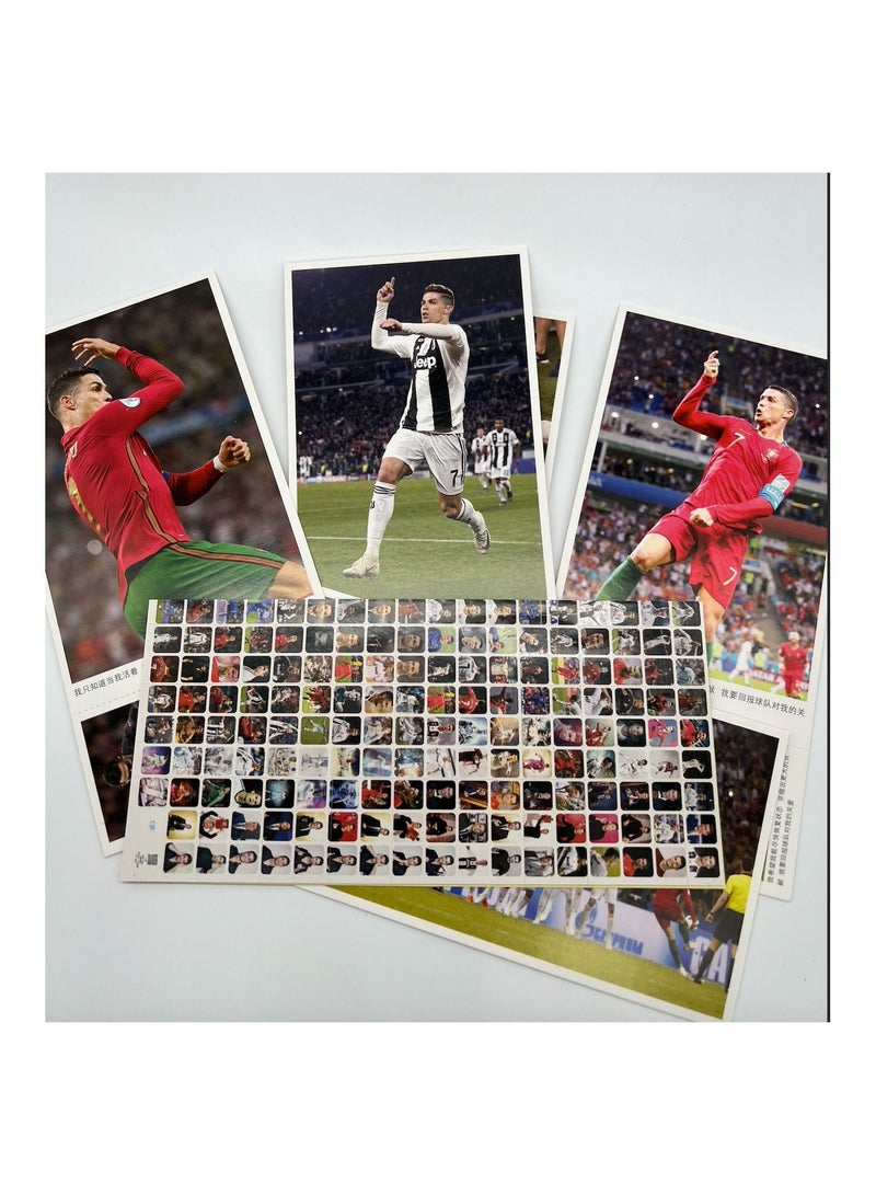 Generic Cristiano Ronaldo Lomo Cards Set And Stickers Set For Fans  - Image 1