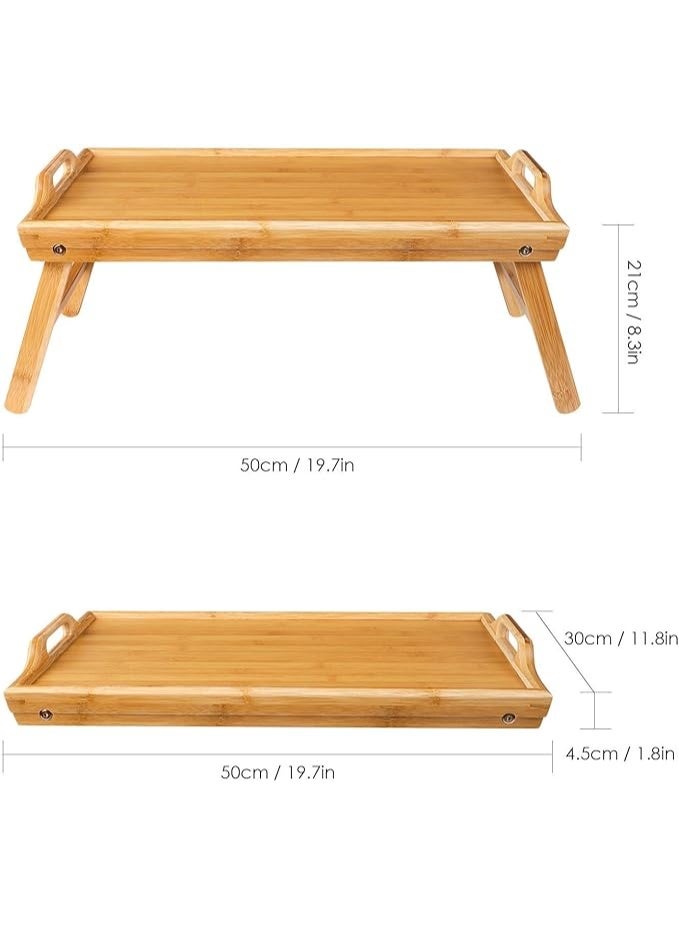 2-in-1 Breakfast Table – Versatile for eating and studying, with a practical foldable design KH - Image 2