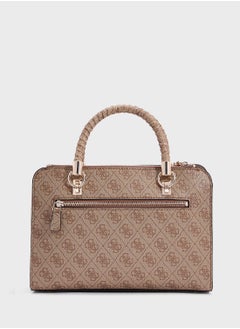 GUESS Orlina Logo Society Satchel  - Image 2