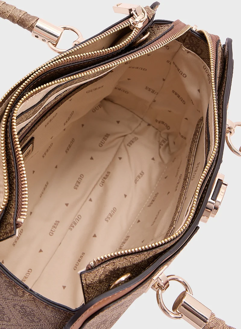 جس Orlina Logo Society Satchel