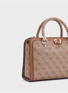GUESS Orlina Logo Society Satchel  - Image 3