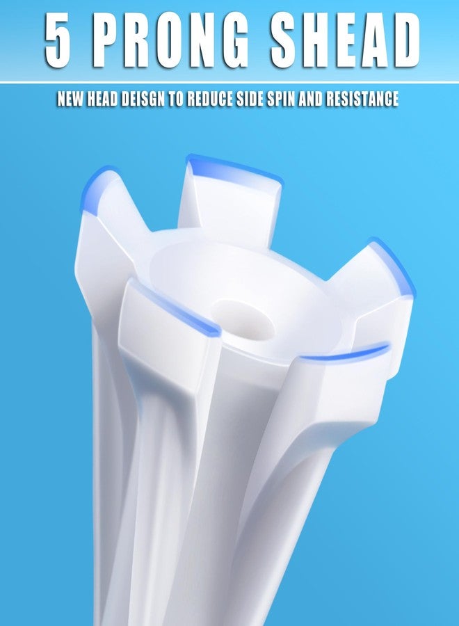 CHAMPKEY Professional 170 Pack 5-Prong Plastic Golf Tees 3 Sizes Assorted Pack - 100 Pcs 3-1/4" with 40 Pcs 2-3/4" and 30Pcs 1-1/2" Golf Tees Plastic (White) - Image 4