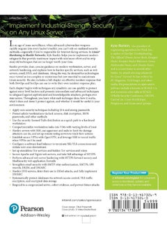 Addison Wesley Linux Hardening in Hostile Networks: Server Security from TLS to Tor  - Image 4