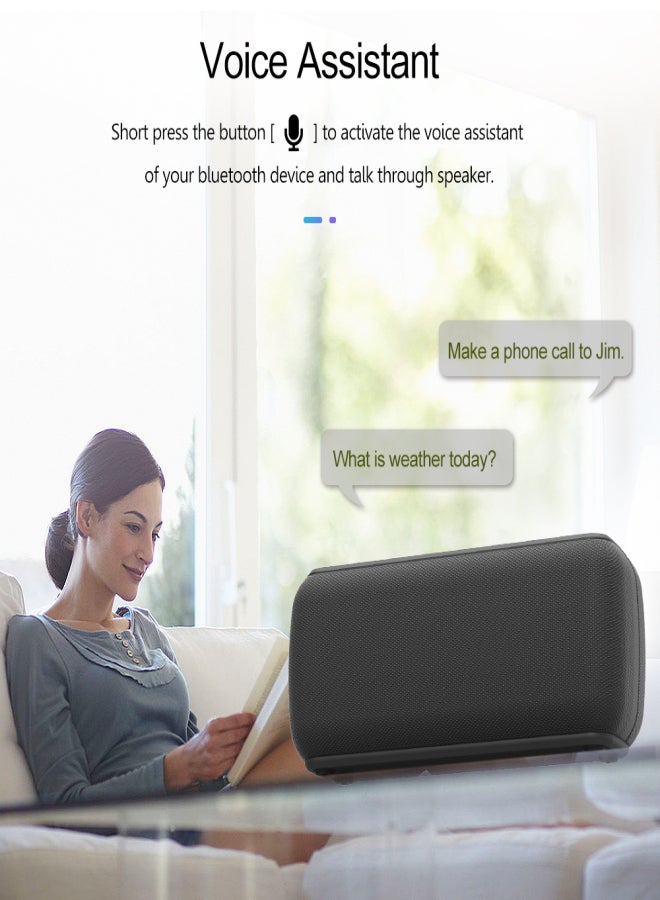XDOBO X7 50W Portable Wireless Speaker BT5.0 Technology IPX5 Waterproof Outdoor Speakers TWS Series Stereo Scene HiFi Sound AUX-in U Disk TF Card Long Playtime Subwoofer Portable Perfect for Party - Image 3